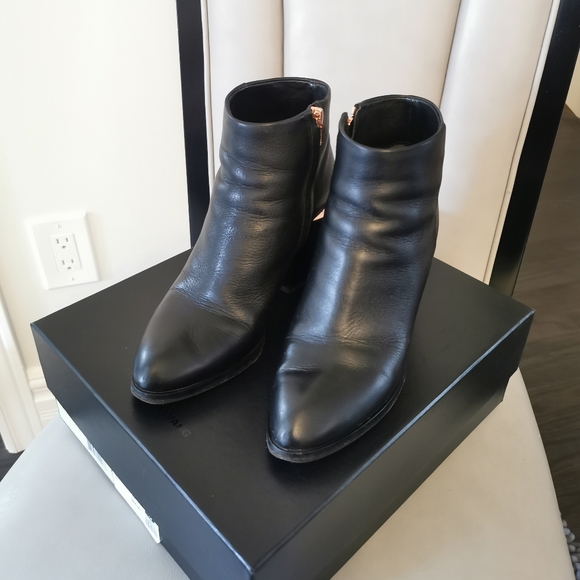 Alexander Wang Rose Gold Kori Boots Size 7 - Picture 3 of 10